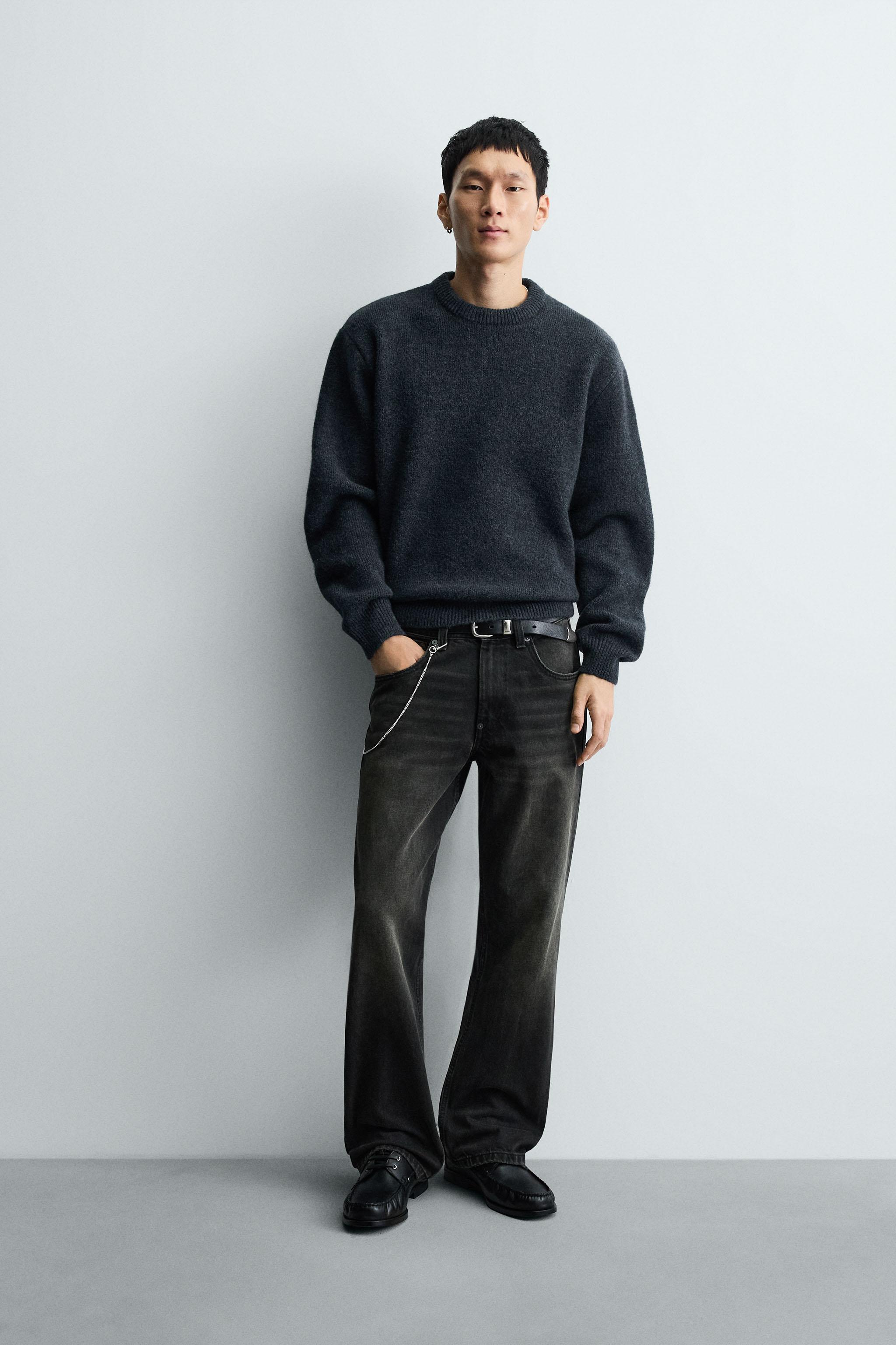 TEXTURED BOXY FIT JUMPER